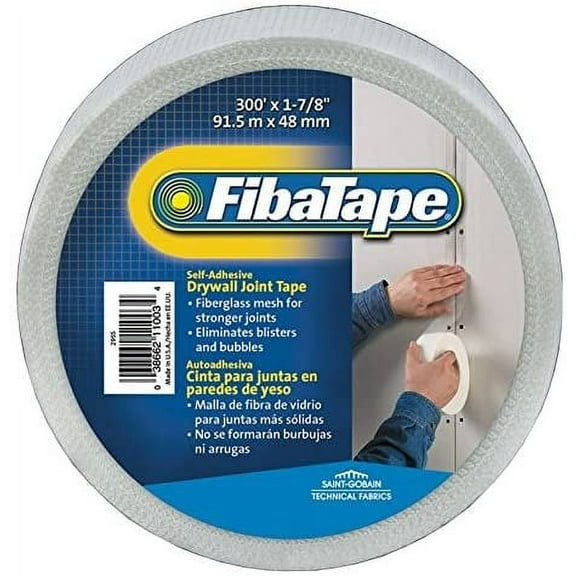 ADFORS Drywall Tape FDW8665-U - Fiberglass Mesh, Self-Adhesive - 1-7/8 In x 300 Ft