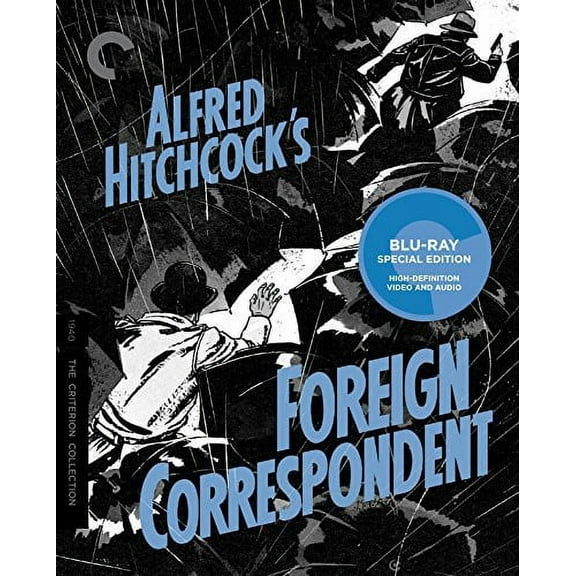 Foreign Correspondent (Criterion Collection) (Blu-ray), Criterion Collection, Mystery & Suspense