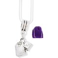 thumbnail image 1 of Tea Bag Tea Lovers Drinkers Charm Snake Chain Necklace, 1 of 4