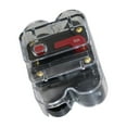 thumbnail image 4 of Wweixi Sleek DC 12V Car Auto Audio Radio Circuit Breaker Fuse for Improved Sound Black 80A 5Set, 4 of 6