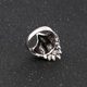 thumbnail image 5 of Anillo Hugo vintage Plata Cristal Animal Águila Cabeza 20 mm, 5 of 10