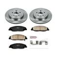 thumbnail image 3 of Power Stop Rear Stock Replacement Brake Pad and Rotor Kit KOE4723, 3 of 8