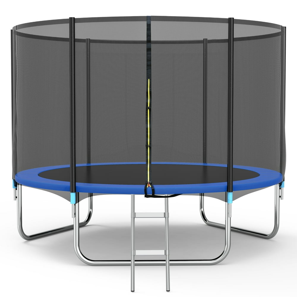 Famistar 10FT Trampoline with Safety Enclosure Net, 331lbs Capacity for ...