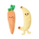 thumbnail image 3 of 2 Uds Agarre De Mano Juguete Para Bebé Zanahorias Plátanos Muñeca Para Niños Regalo De Cumpleaños, 3 of 10