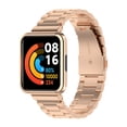 thumbnail image 2 of Funda con banda de metal compatible con Xiaomi Redmi Watch2 Lite versión internacional Correa de metal con funda protectora, 2 of 9