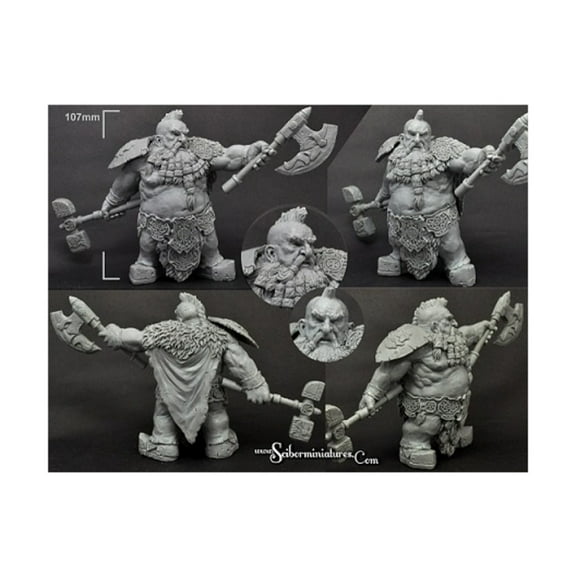 Scibor Monstrous Miniatures Dwarf Asgrim New