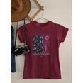 thumbnail image 3 of Groovy Techno Style Art T-Shirt Women -Image by Shutterstock, Female 5X-Large, 3 of 4
