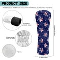 thumbnail image 6 of Yuyamidu Star Golf Club Head Covers PU Leather Driver Headcovers, Fairway Woods Head Covers, Hybrids Headcover American Flag Golf Club Cover, 6 of 8
