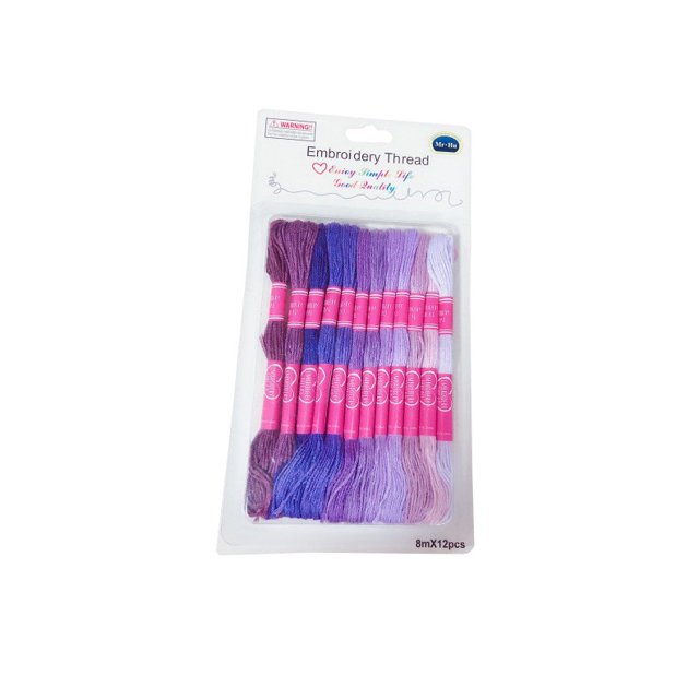 Tabla de bobinado de hilo de punto de cruz, 50 colores, juego de 100 colores, 8 metros, 6 hilos de bordado de algodón ecológico, tarjeta de 12 hilos