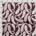 thumbnail image 3 of Soimoi Asian Paisley Print, Velvet Fabric, Decor Sewing Fabric by The Yard 54 Inch Wide,Decorative Fabric for Upholstery and Home Accents, Maroon, 3 of 5