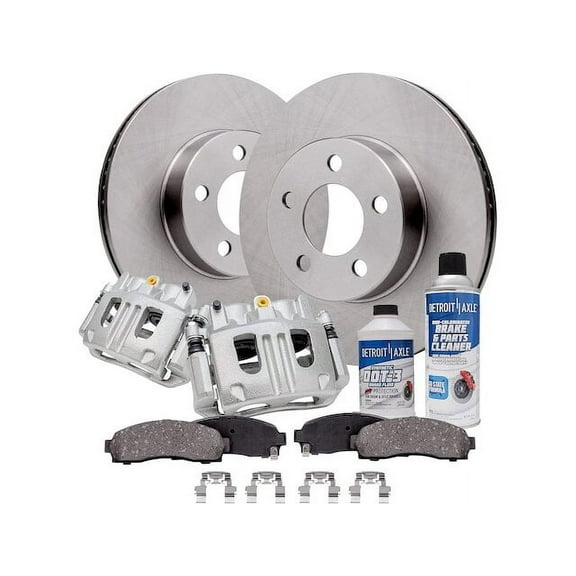 Front Brake Pad Rotor and Caliper Set - Compatible with 2003 - 2011 Ford Ranger 2004 2005 2006 2007 2008 2009 2010