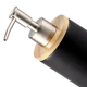 thumbnail image 3 of Dispensador de jabón de cerámica de 3 x 400 ml, estilo nórdico, dispensador de loción, dispensador de jabón para cocina y baño, color negro, 3 of 4