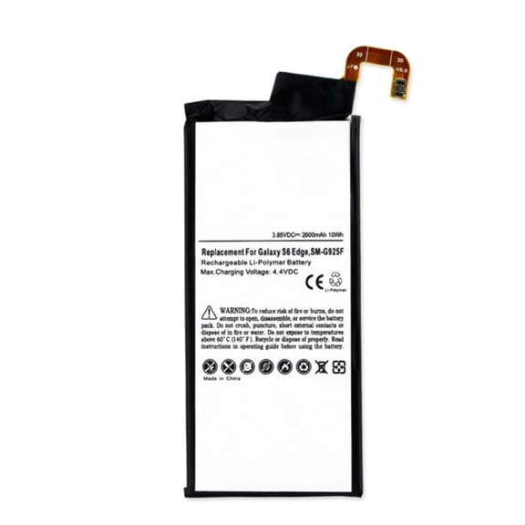 Batteries N Accessories BNA-WB-BLP-1431-2.6 Cell Phone Battery - Li-Pol, 3.8V, 2600 mAh, Ultra High Capacity Battery - Replacement for Samsung EB-BG925ABE Battery