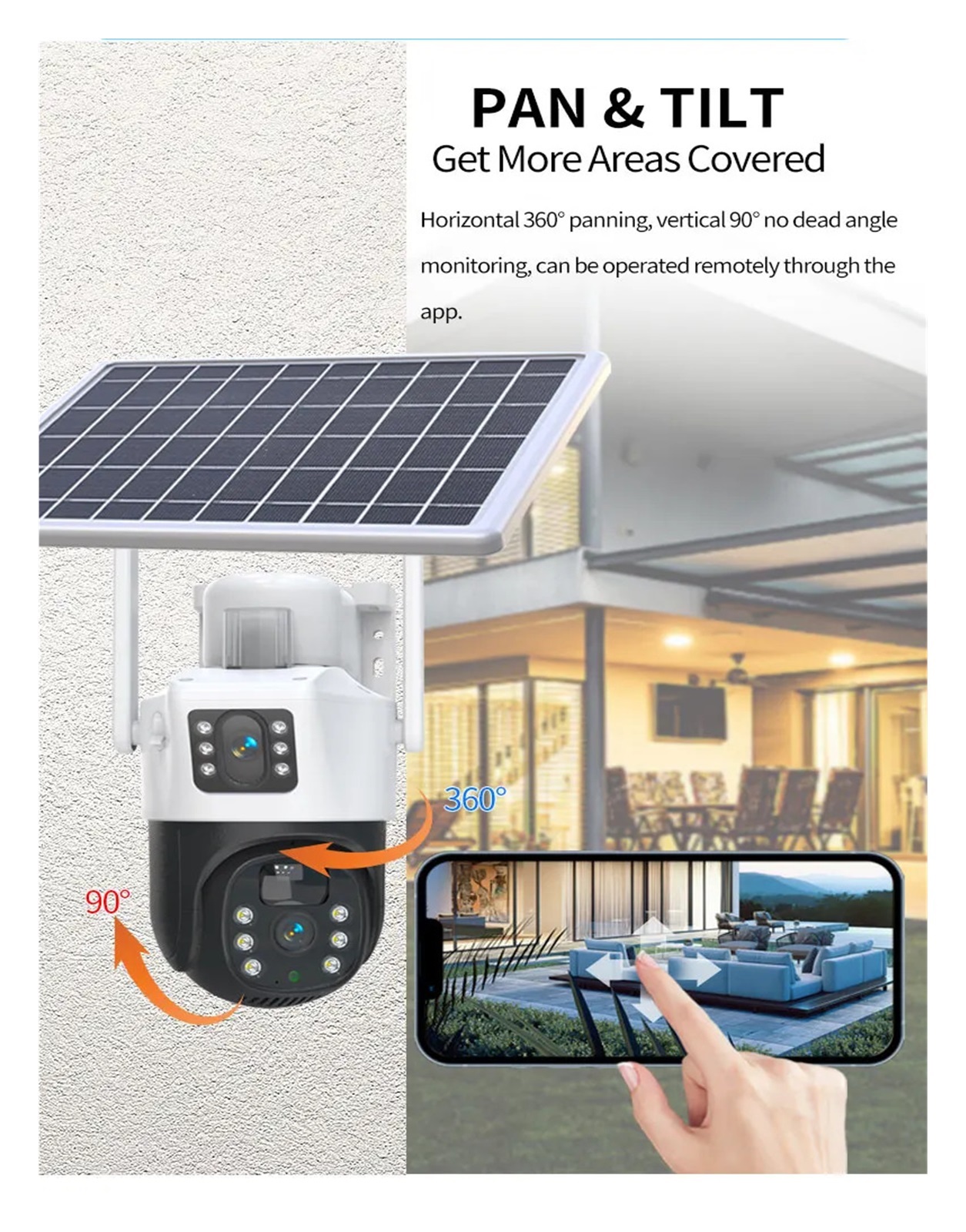 Surveillance camera 380 Pro 4K 8MP 4G Dual-lens Solar Camera WIFI Solar Powered Waterproof V380 Pro 4G
--------
Camera accessories