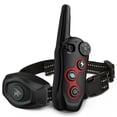 thumbnail image 1 of Rechargeable Dog Training Collar with Remote, IPX7 Waterproof Behavior Reinforcement System with 3 Safe Modes (Tone, Vibration, Static), 1300ft Long Range for All Dog Sizes, 1 of 9