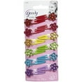 thumbnail image 2 of Goody Girls Pretty Flower Snap Clips, - 2 Packs Of 12 count = 24 Clips, 2 of 3