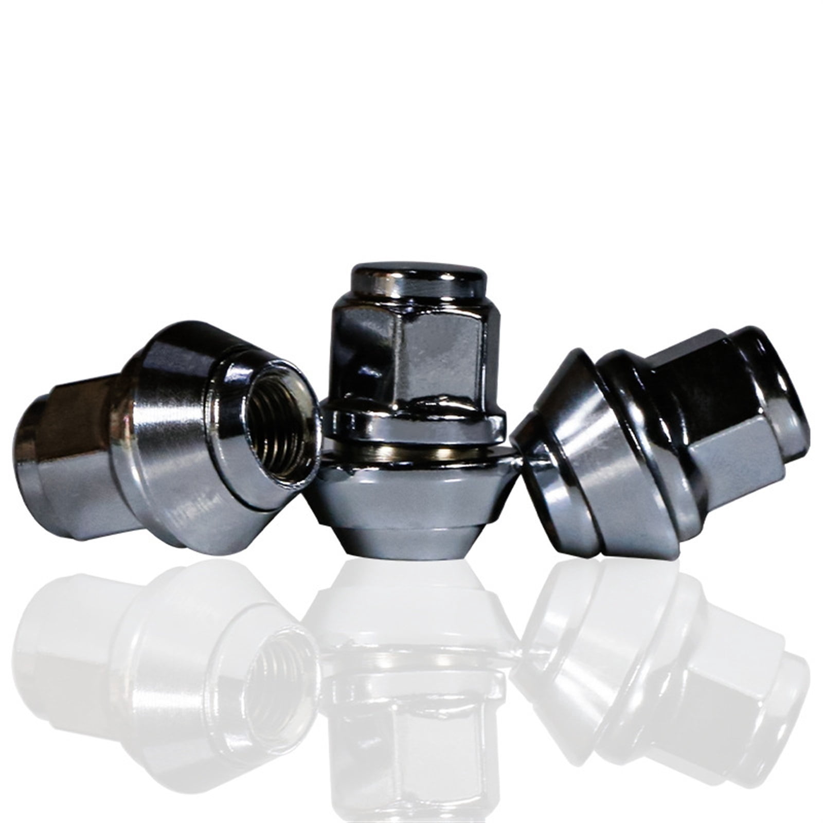 100PCS A Set, M12*1.5mm OEM Style Factory Lug Nuts, Hex Lug Nuts, Fit For Ford, Wheel Nuts, 1.37in 19mm
