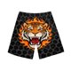 thumbnail image 5 of Pantalones de Natación de Cintura Elástica de los Hombres con Impresión Divertida Doble Bolsillo de Cinco Puntos Pantalones Cortos de Playa, Pantalones Cortos de Cintura Elástica de los Hombres con B, 5 of 9