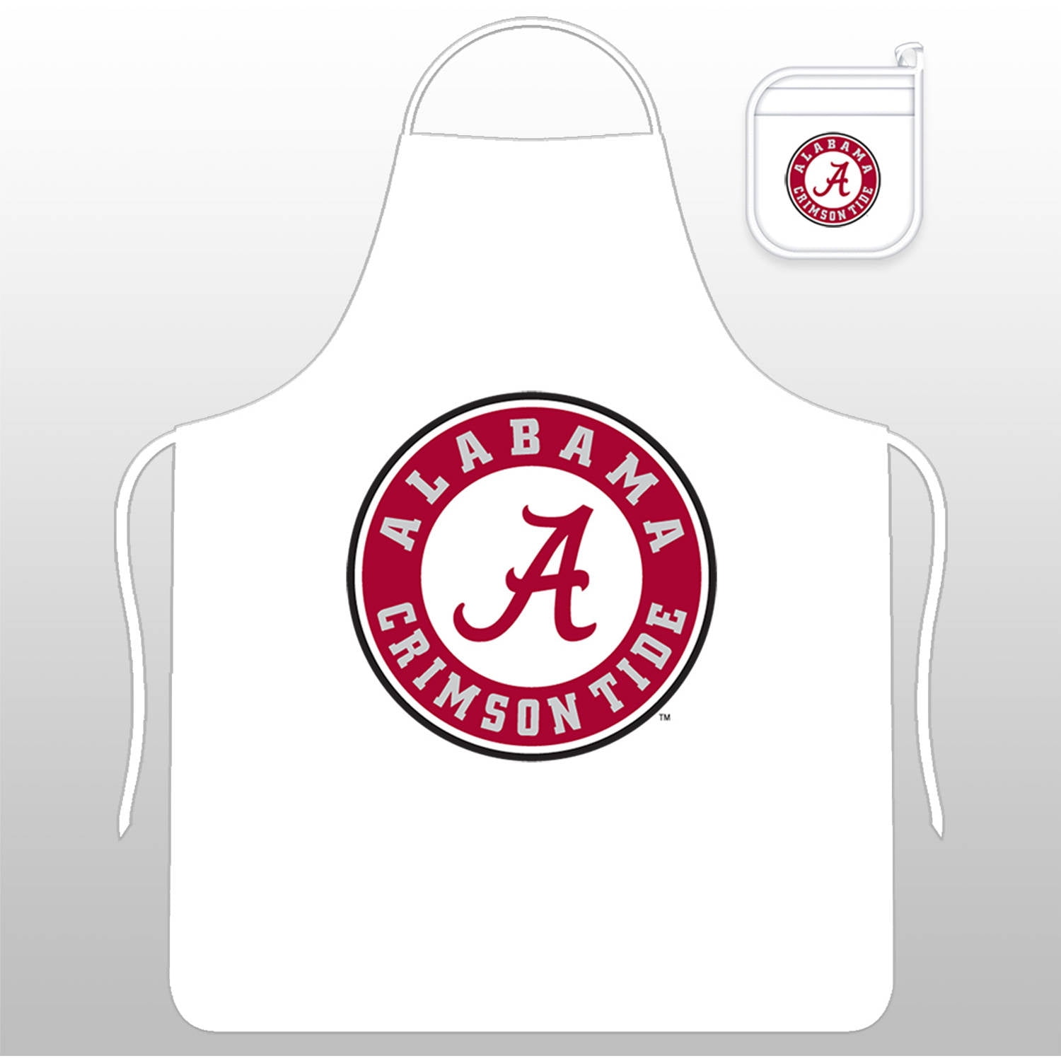NCAA University of Alabama Tail Gate Kit with Apron and Mitt by Sports Coverage, Inc.
