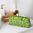 thumbnail image 7 of Uemuo Funny Sheep Doing Yoga Printed Leather Pencil Case, Pencil Pouch, Portable Pencil Bag, Pen Case for& Office, 7 of 7