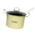 thumbnail image 6 of Fancyes Deep Fryer Pot Practical Easy to Clean Deep Fry Pan for Camping Home Outdoor Yellow, 6 of 8