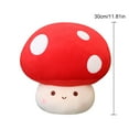 thumbnail image 2 of Aunavey Cute Mushroom Plush Kawaii Mushroom Stuffed Animal Pillow Gifts for Kids 9 12 inch Small Stuffed Mushroom Home Decor, 2 of 8