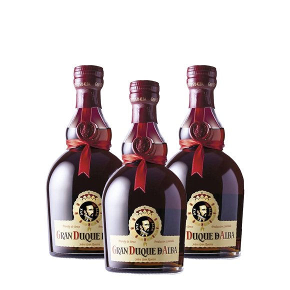 Pack De 3 Brandy Gran Duque De Alba 700Ml