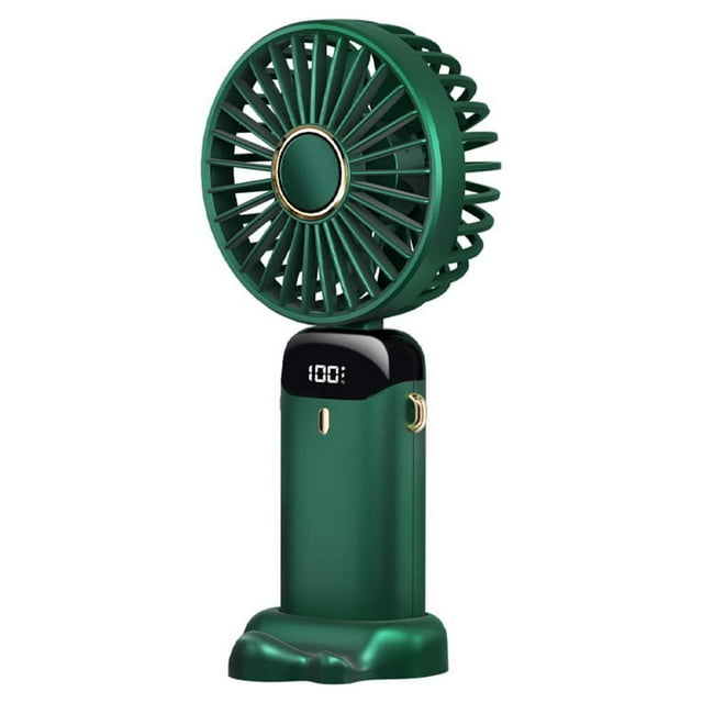 Ventilador Mini USB Portátil Yuarrent 5 Velocidades Ajustable Verde