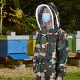 thumbnail image 5 of Bienvenido Beekeeping Protective One Piece Bee Suit Clothes with Double Zipper Beekeepers Supplies(XL ), 5 of 8