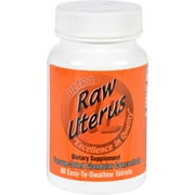 Ultra Glandulars Uterus - Raw - 60 Tablets