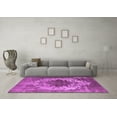 thumbnail image 3 of Ahgly Company Indoor Square Oriental Pink Industrial Area Rugs, 8' Square, 3 of 4