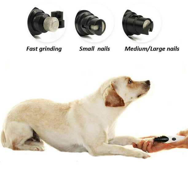Dog Nail Grinder Electric Dog Nail Trimmer Clipper 2 Speed Pet Nail Grinder for Dogs Grooming Kit Rechargeable Painless Cat Paws File Grooming Smoothing for Small Medium Large Dogs Walmart