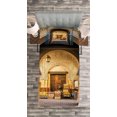 thumbnail image 3 of Ambesonne Historical Quilted Bedspread Set 2 Pcs, Old Moroccan Motif, Twin Size, Beige Blue, 3 of 3