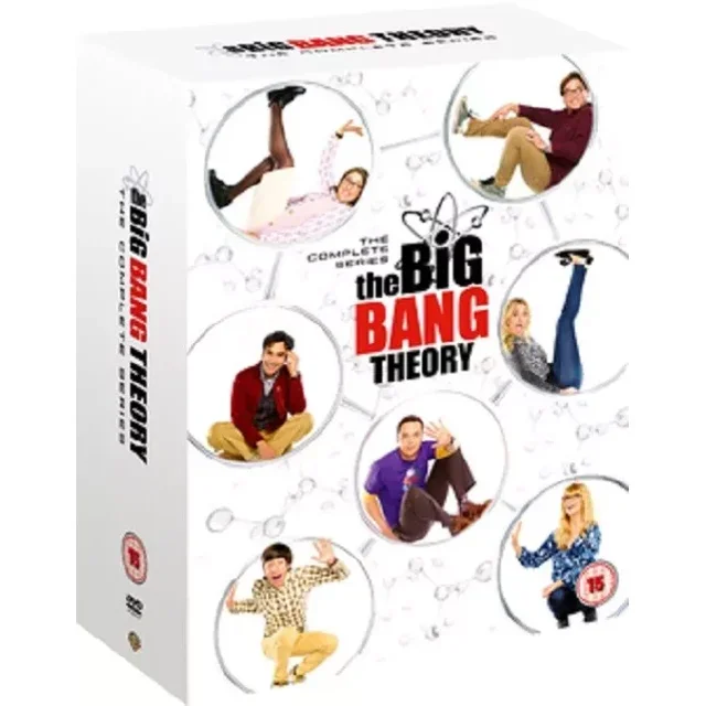 The Big Bang Theory Season 1-12 [DVD][37 Discs, Sitcom,Comedy