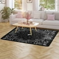 thumbnail image 4 of Bandana Pattern Home Decor Living Room Carpet Non-slip Soft Comfy Hotel Lobby Floor Rug Kitchen Bedroom Entrance Doormat Mats 23.6"x35", 4 of 7