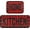 05-red, variant on Buffalo Plaid Checked Black Red Kitchen Mat Set of 2 Anti-Fatigue Kitchen Rug Set Washable Non Slip Cushioned Foam Kitchen Runner Rugs and Mats Comfort Standing Mat for Floor Laundry Home Decor