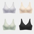 thumbnail image 4 of Lixiuxyad Sports Bras for Women with Support Plus Size Thin Underwire Bra For Women, 4 of 5