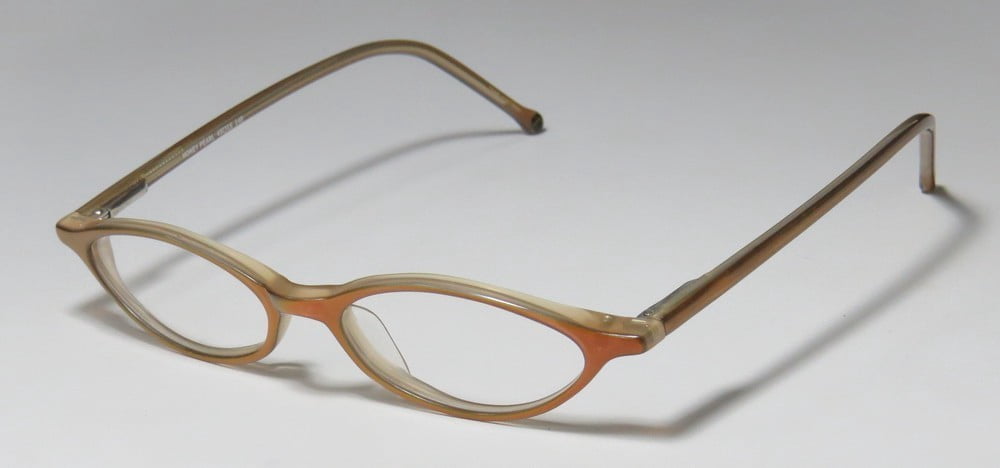 NEW SMARTCLIP 903 MENS/WOMENS CAT EYE FULL-RIM HONEY / PEARL WITH BROWN CLIP-ON CAT EYE WITH POLARIZED FRAME DEMO LENSES 45-15-140 SUNGLASS LENS CLIP-ONS FLEXIBLE HINGES EYEGLASSES/EYEGLASS FRAME