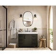 thumbnail image 4 of Elegant Kitchen and Bath 42 inch Single Bathroom Vanity In Mocha Brown with backsplash, 4 of 10