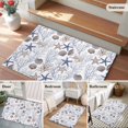 thumbnail image 6 of Area Rugs 2x3,Sea Starfish Shell Blue Coral Non Slip Washable Rug Indoor Carpet Soft Floor Rugs for Home Living Room Bedroom Dining Room Office, 6 of 9