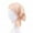 Khaki, variant on Toudaret 1 Pcs Women Head Warp, Elastic Band Satin Nightcap Head Protection Chemotherapy Patients Hat Headwear