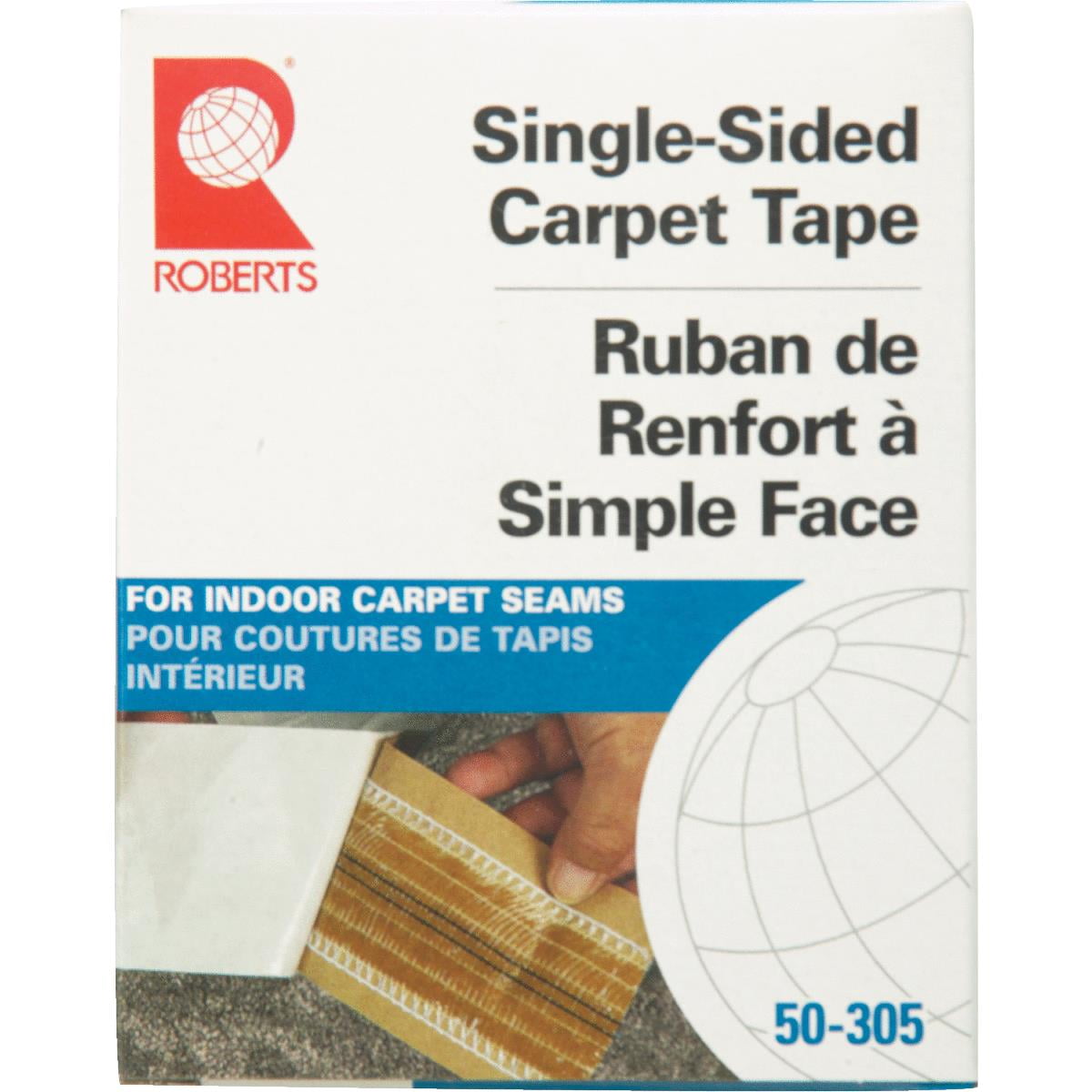 Roberts Double Sided Carpet Tape For Indoor And Outdoor Carpets 15 Ft Roll The Home Depot Canada