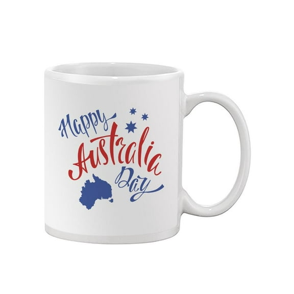 Happy Australia Day Country Star Mug - Image by Shutterstock,