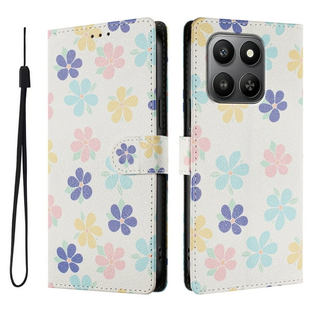 FOXDOCK Funda Tipo Cartera para Honor 400 Smart con Soporte y Correa – Diseño de Patrones Lindos