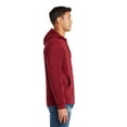 thumbnail image 3 of Lane Seven Unisex Premium Full-Zip Hooded Sweatshirt 2XL Burgundy, 3 of 3