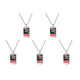 thumbnail image 1 of Collar Trump USA Freedom Metal Shot Fight (Estilo B), 1 of 8