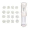thumbnail image 3 of MesaSe Electric Cookie Press Tool Kit Lightweight Easy to Install Tool for Cake Icing Decoration - White, 3 of 5