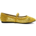 thumbnail image 5 of Ollio Women's Shoes Mary Jane Lace Breathable Comfort Ballet Flats NEW1827, 5 of 6