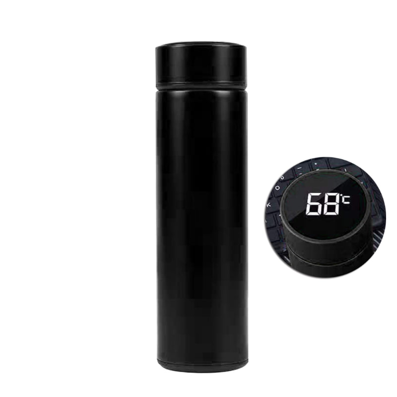 Temperature Display Vacuum Flasks Travel Car  Coffee Mug Thermos Water Bottle 