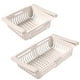 thumbnail image 3 of Estante de almacenamiento para frigorífico - Organizador desplegable con clips ajustables para frutas, verduras y condimentos, organizador de frigorífico que ahorra espacio, 3 of 5